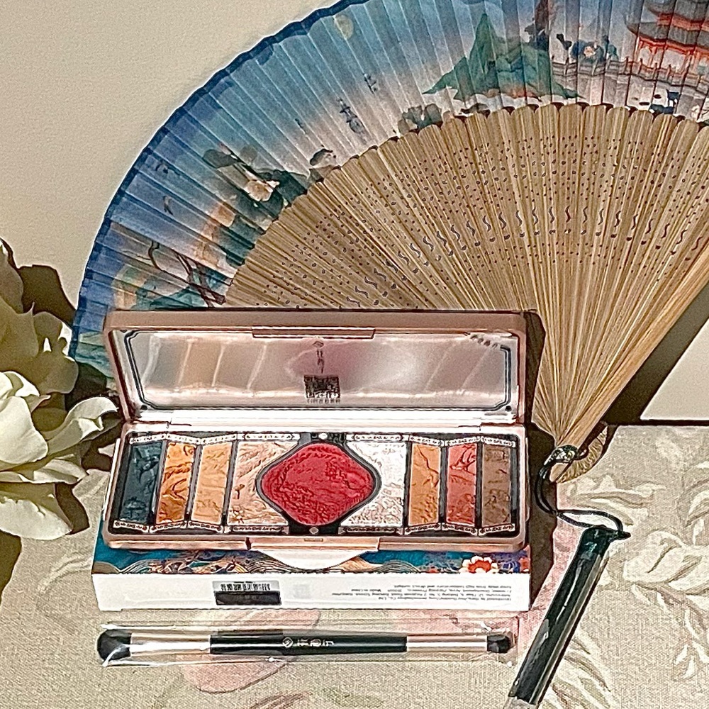 FLORASIS🌸Phoenix Palette/brush/fan🐦‍🔥